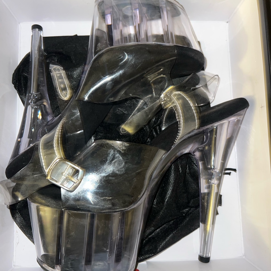 Adore 708 BlackClear Pleaser